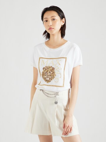 MAX&Co. Shirt 'DREAM' in White: front