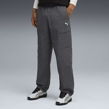 PUMA Regular Sports trousers in Grey: front