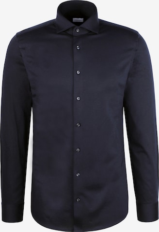 Chemise SEIDENSTICKER en bleu : devant