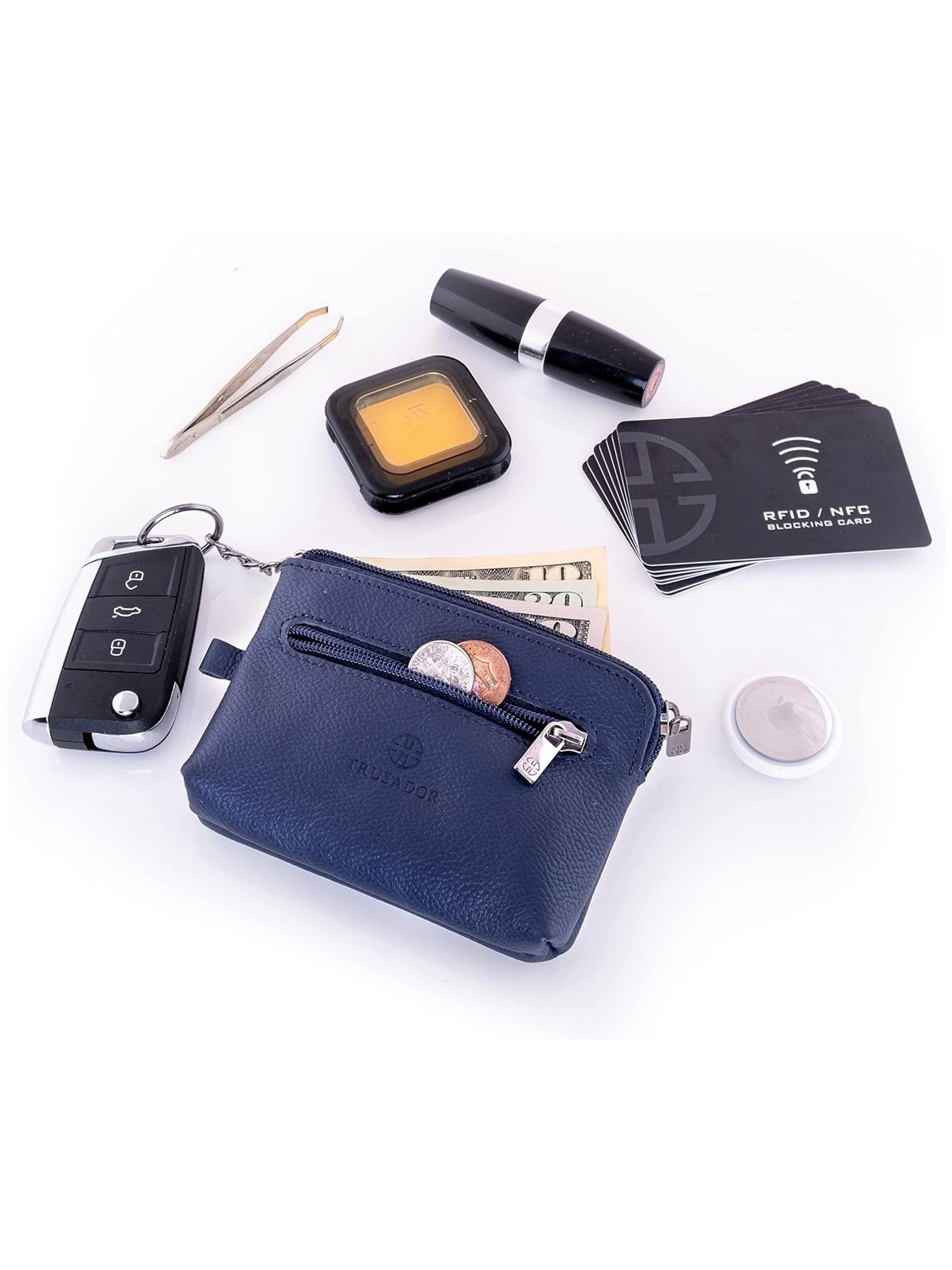 Trusador Key Ring 'Milano' in Blue