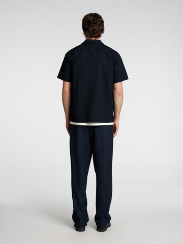 SELECTED Comfort fit Overhemd in Blauw