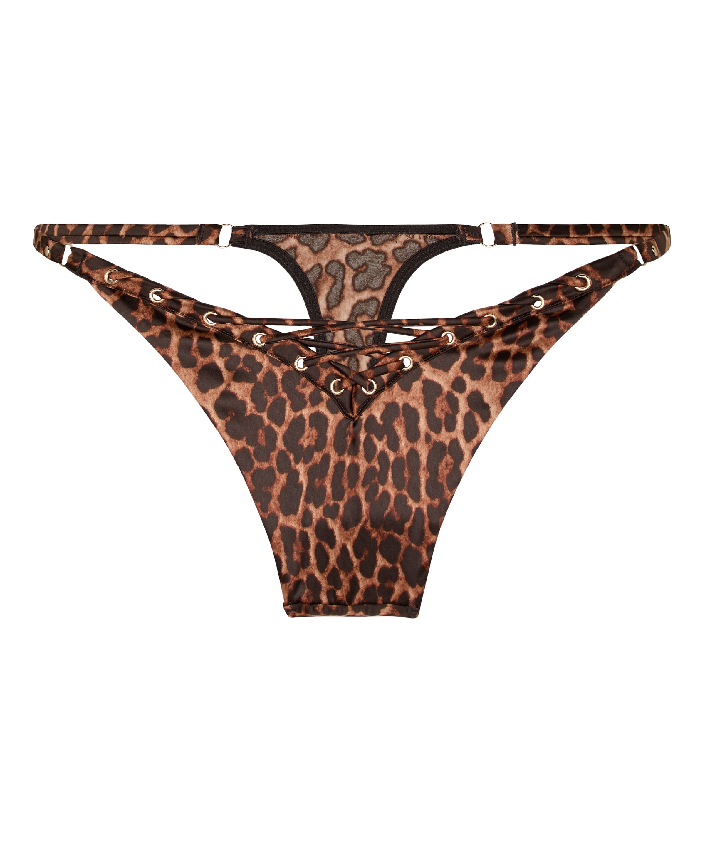 Hunkemöller String in Braun: Vorderseite
