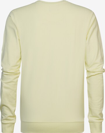 Petrol Industries Sweatshirt 'Cabana' in Yellow