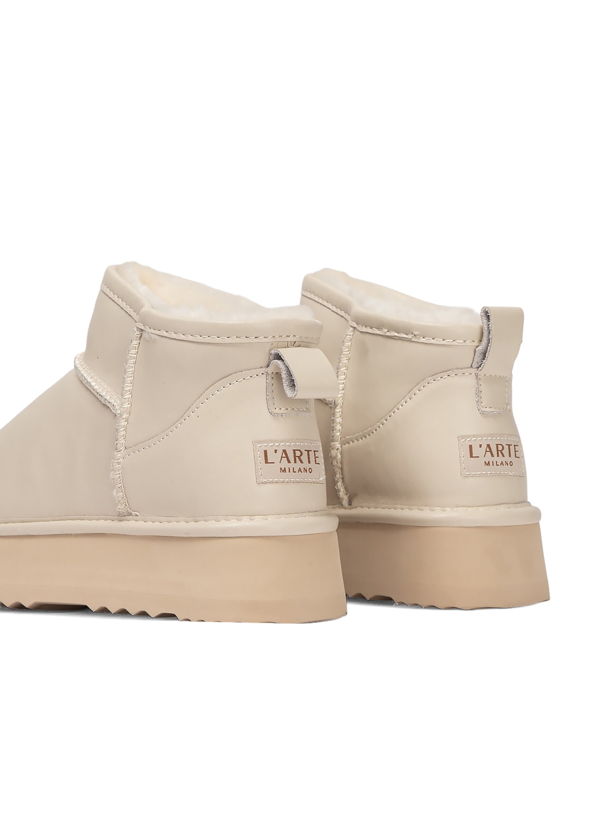 L'Arte Milano Boots in White