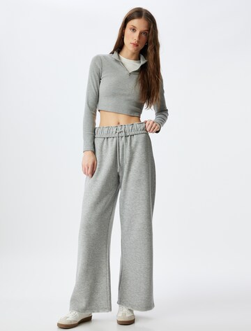 Koton Wide leg Broek in Grijs
