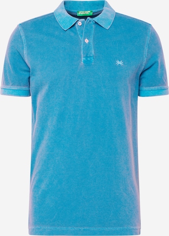 UNITED COLORS OF BENETTON Poloshirt in Blau: predná strana