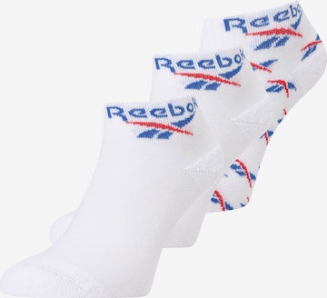 Reebok Ankle Socks in White: front