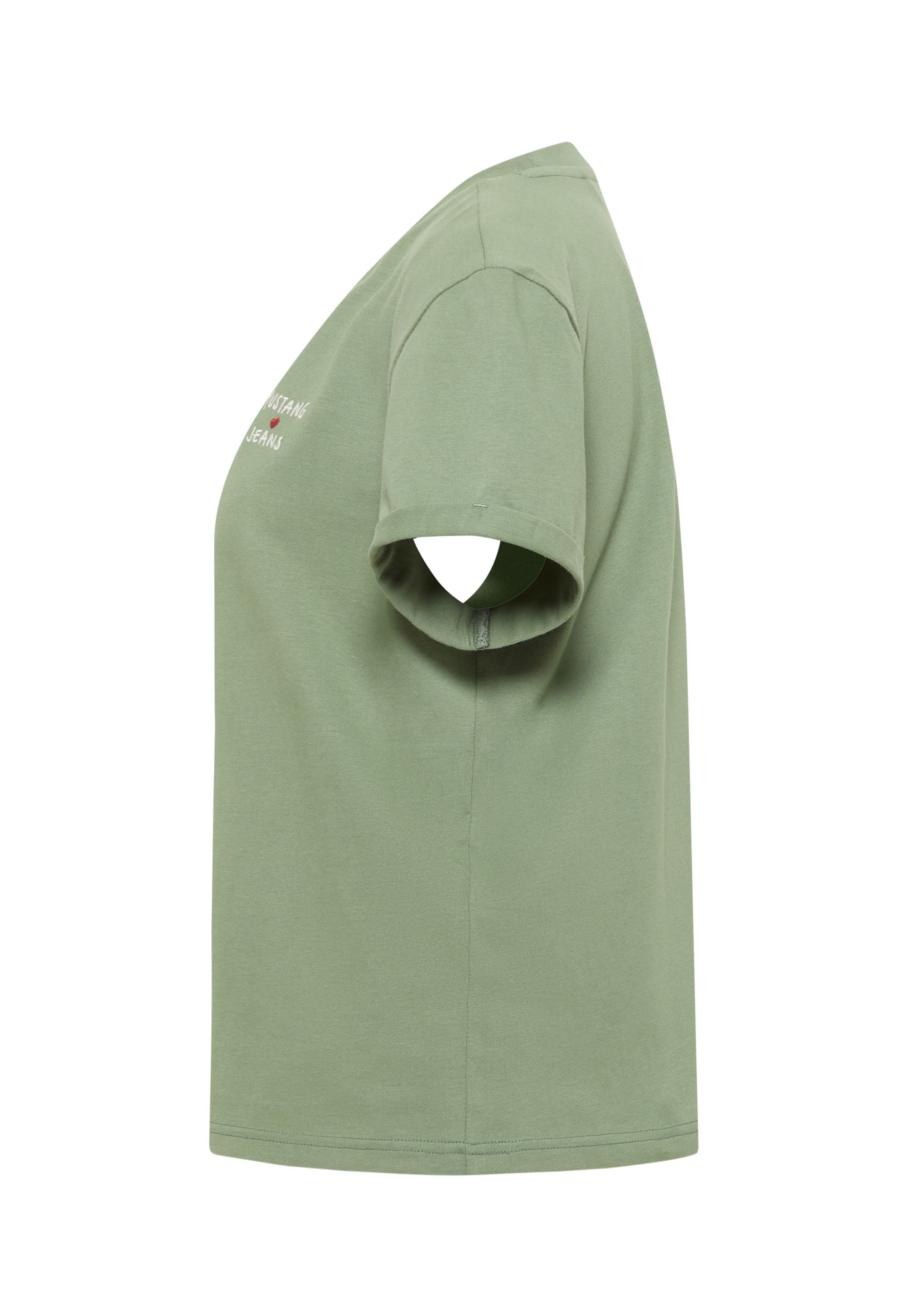 MUSTANG T-Shirt 'Monroe' in Grün