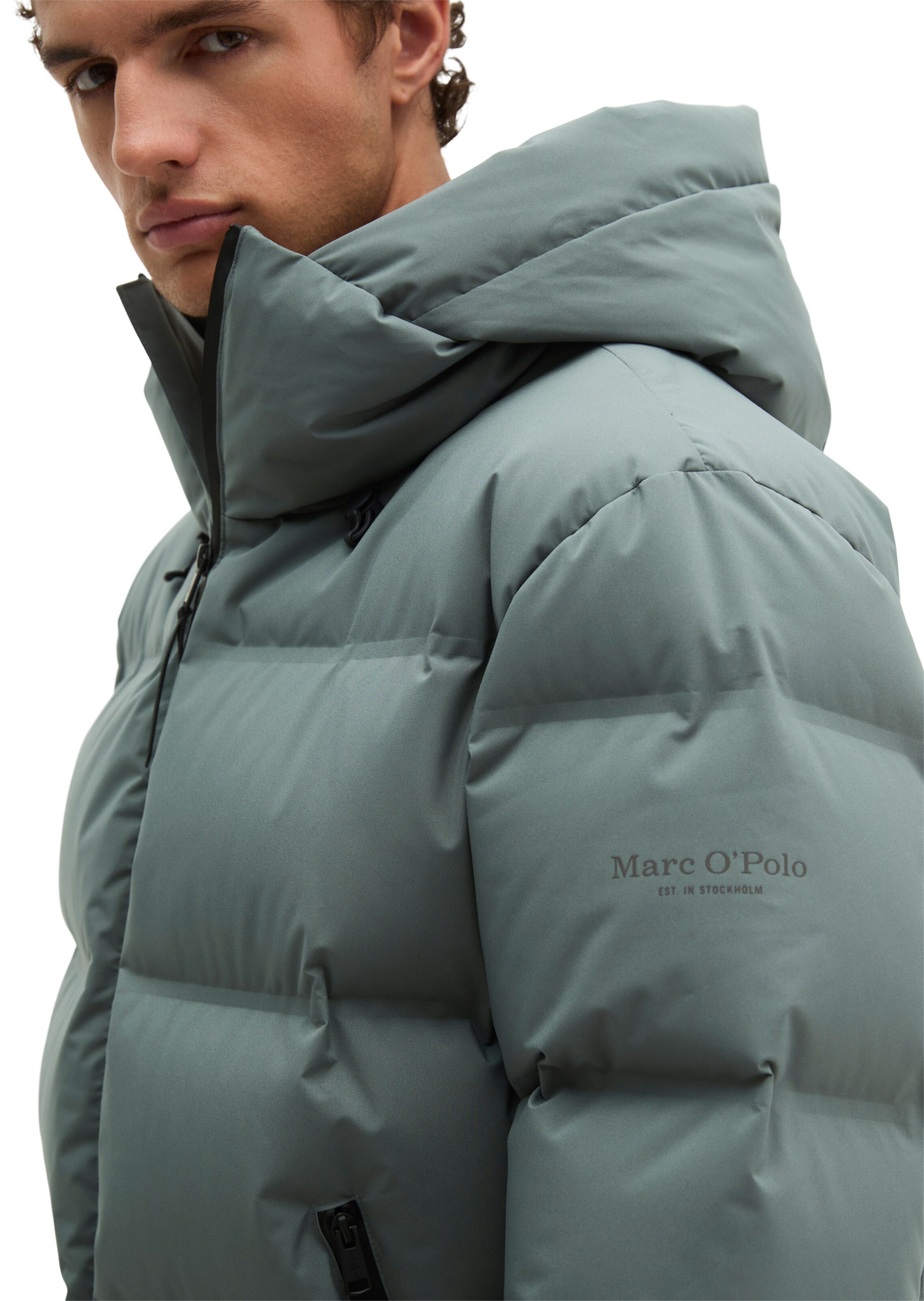 Marc O'Polo Jacke in Grün: Seite