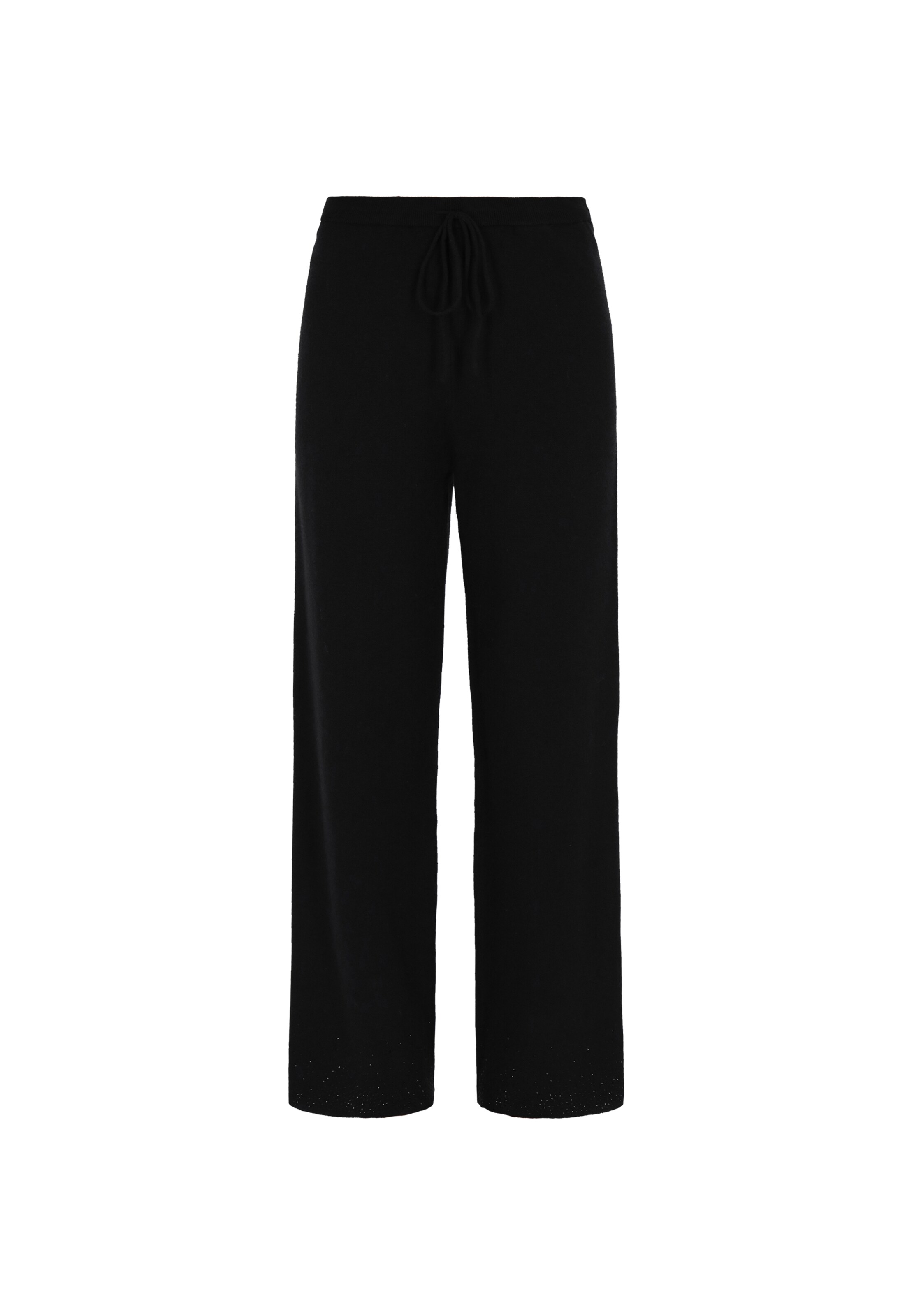 usha BLACK LABEL - Regular Calças em preto: frente