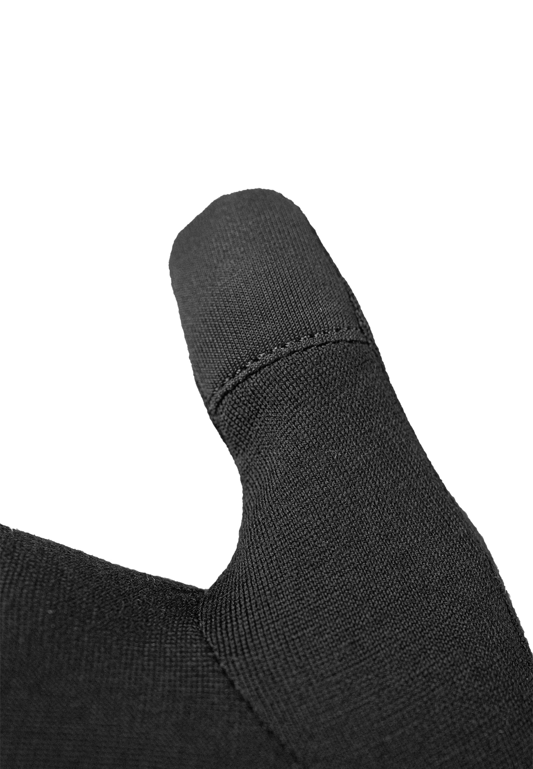 REUSCH Athletic Gloves in Black