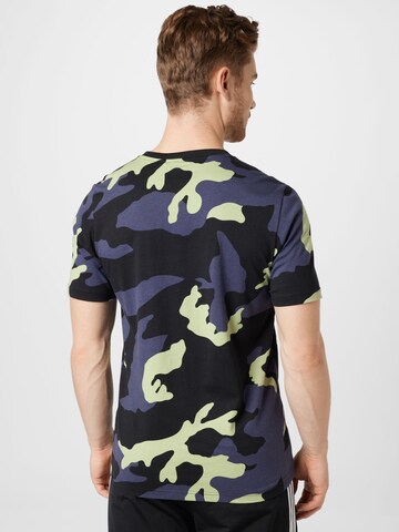 ADIDAS ORIGINALS T-Shirt 'Graphics Camo' in Blau