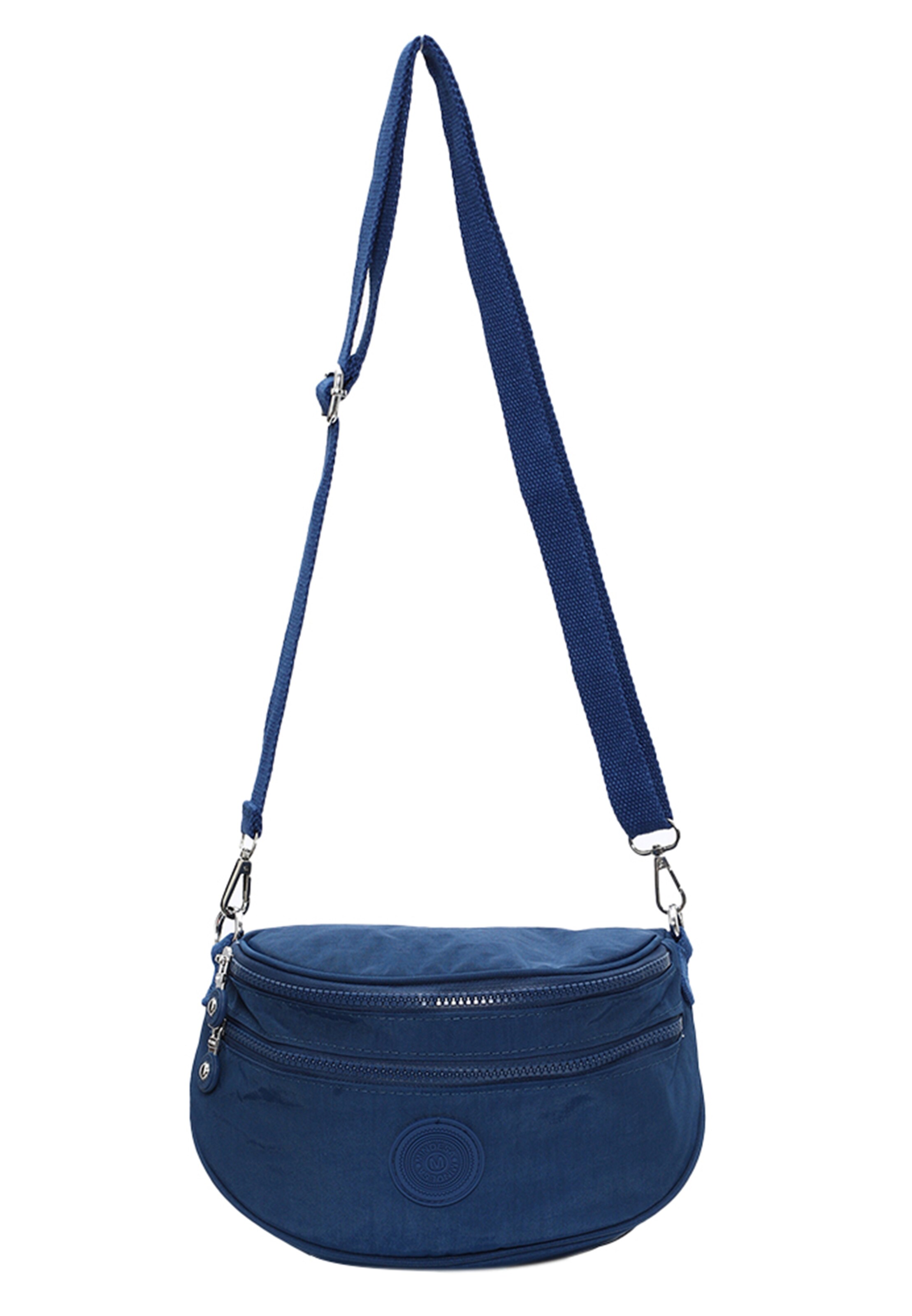 Mindesa - Bolso de hombro en azul: frente
