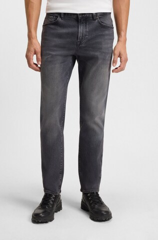 BOSS Orange Regular Jeans in Schwarz: Vorderseite