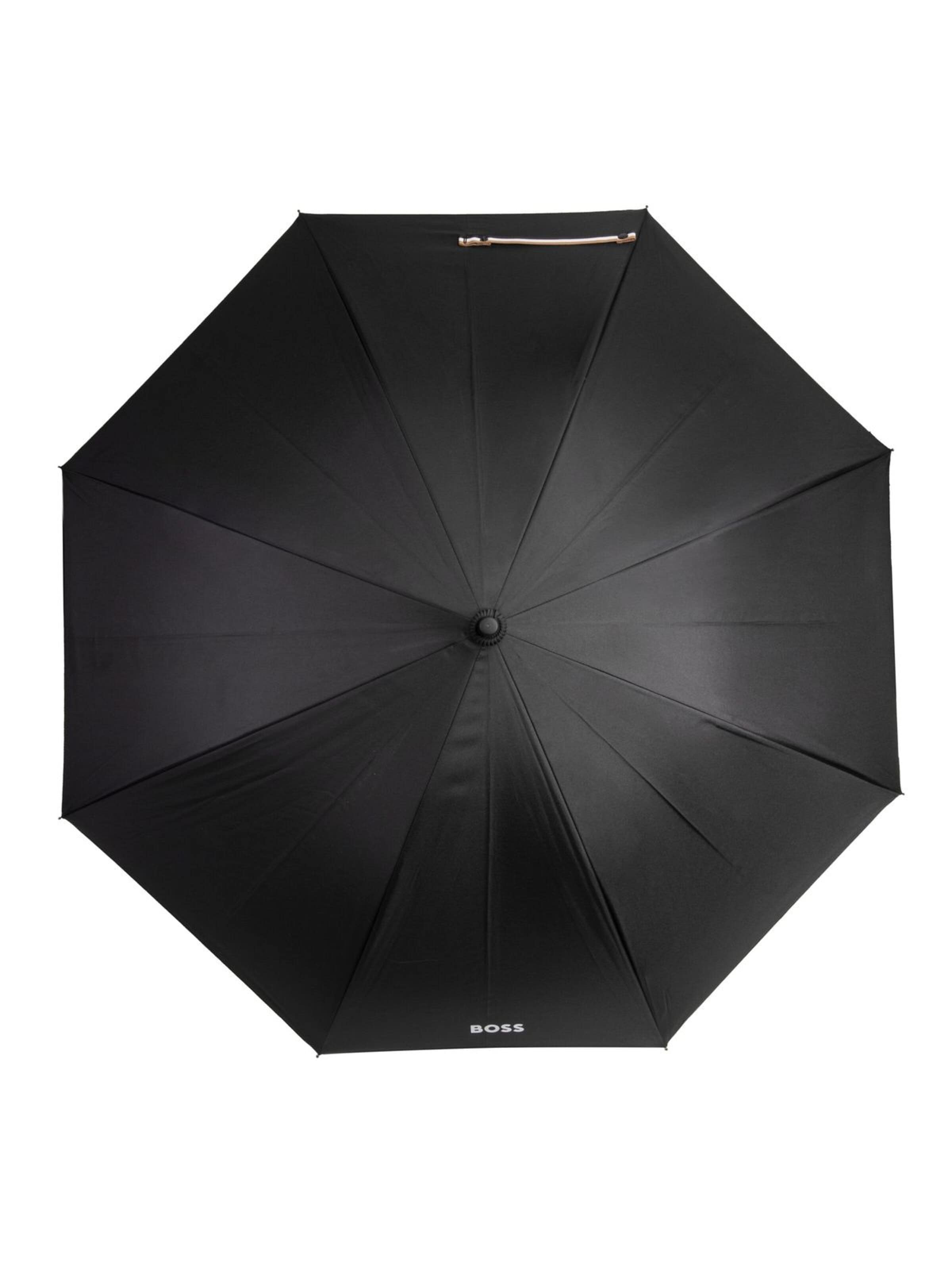 Parapluie 'Pocket umbrella Iconic Black' BOSS en noir
