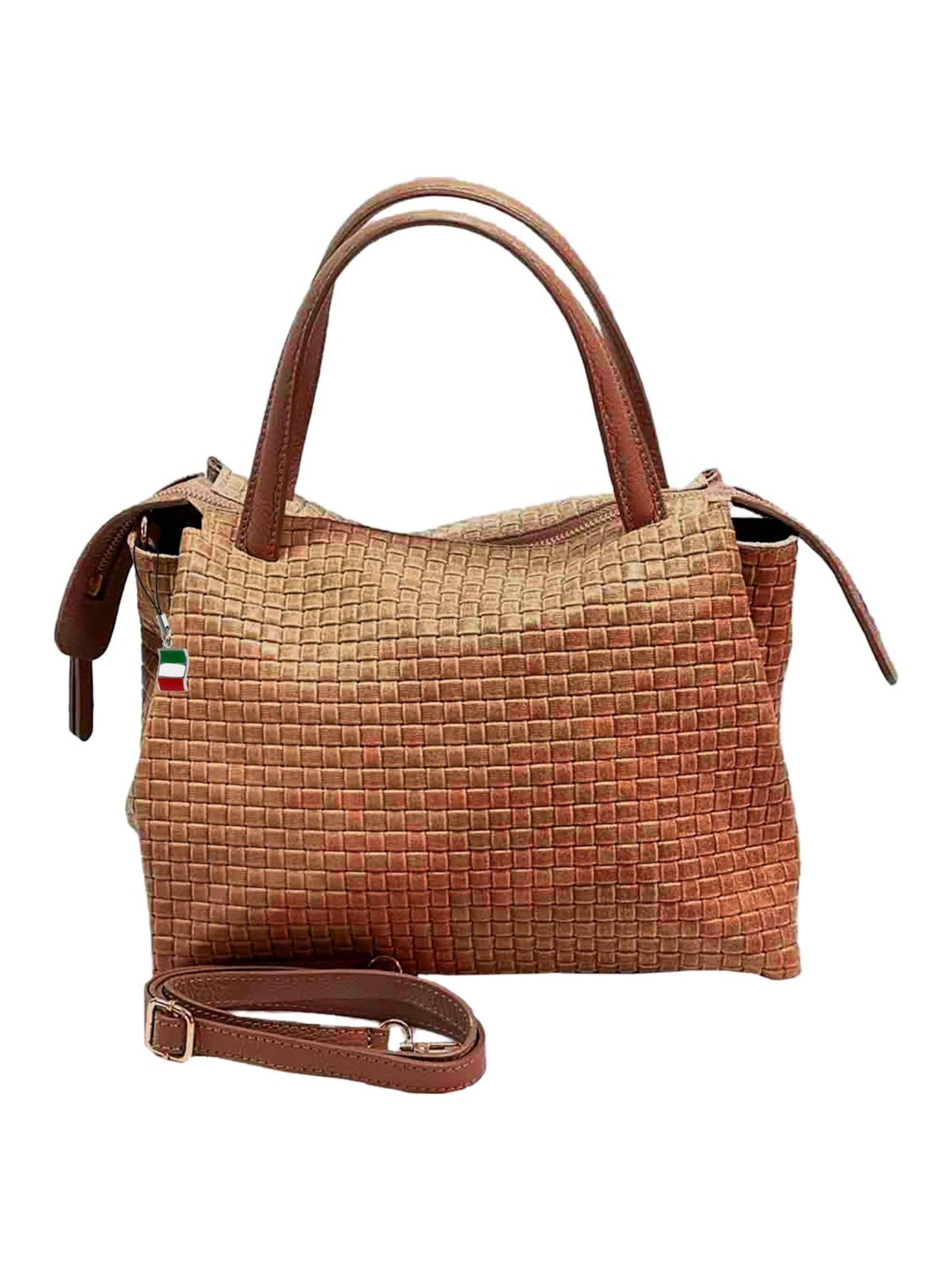 Florence Schoudertas in Bruin