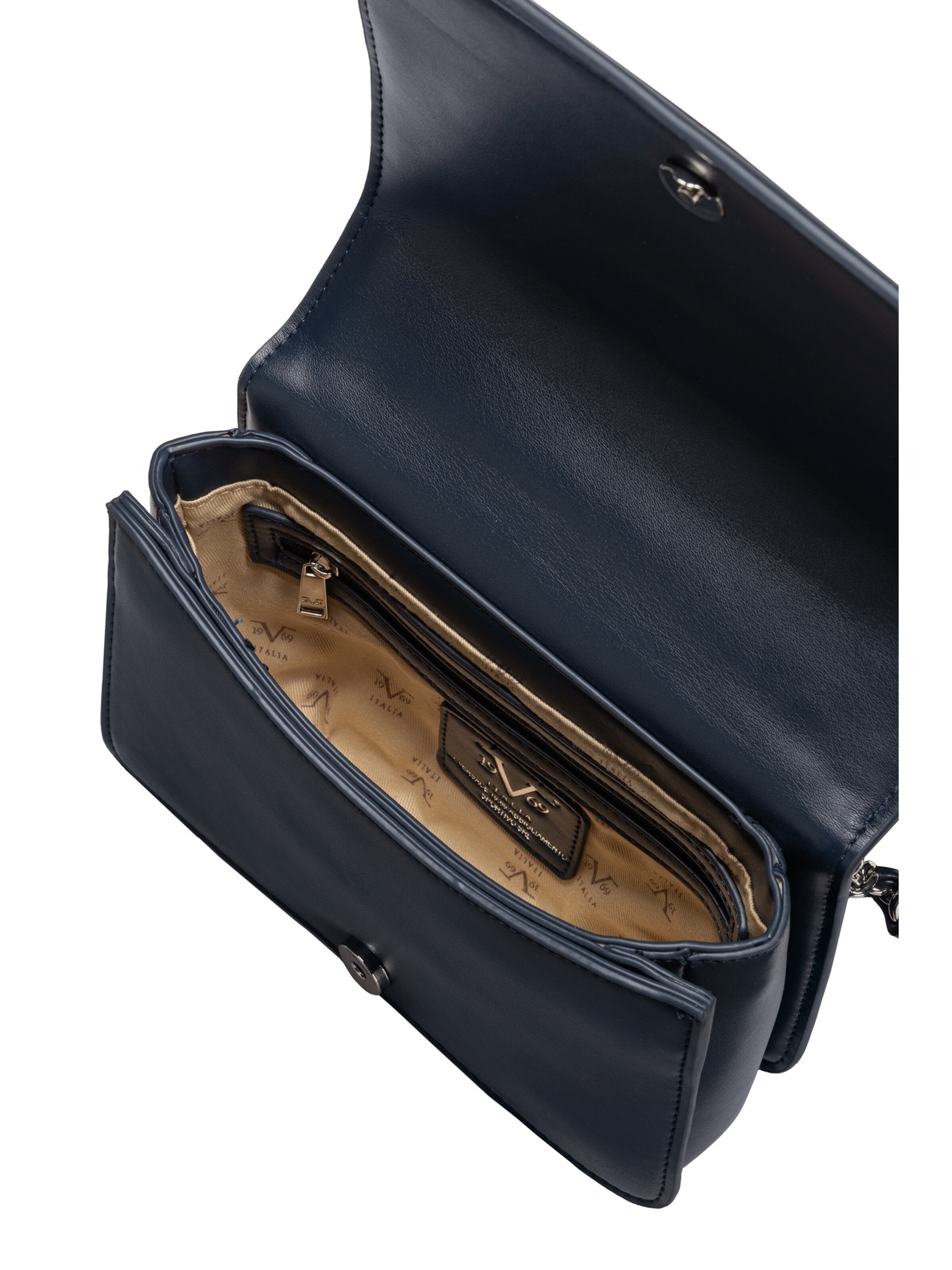 Sac à bandoulière 'Gaby Silver' 19V69 ITALIA en bleu