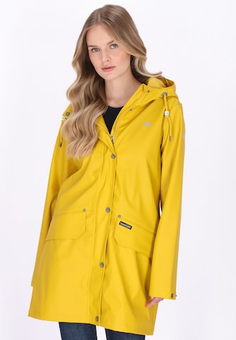 Schmuddelwedda - Abrigo funcional en amarillo: frente