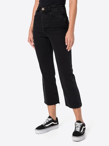 River Island Boot cut Jeans in Black: front