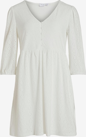 VILA Košilové šaty 'Kawa' – bílá: přední strana