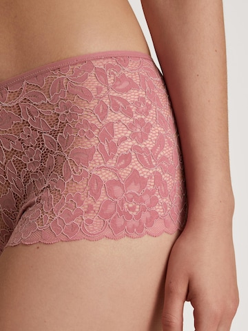 Panty 'Natural Comfort Lace' di CALIDA in rosa
