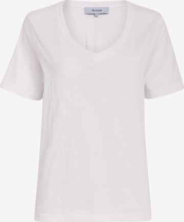 minus T-Shirt in Weiß: Vorderseite