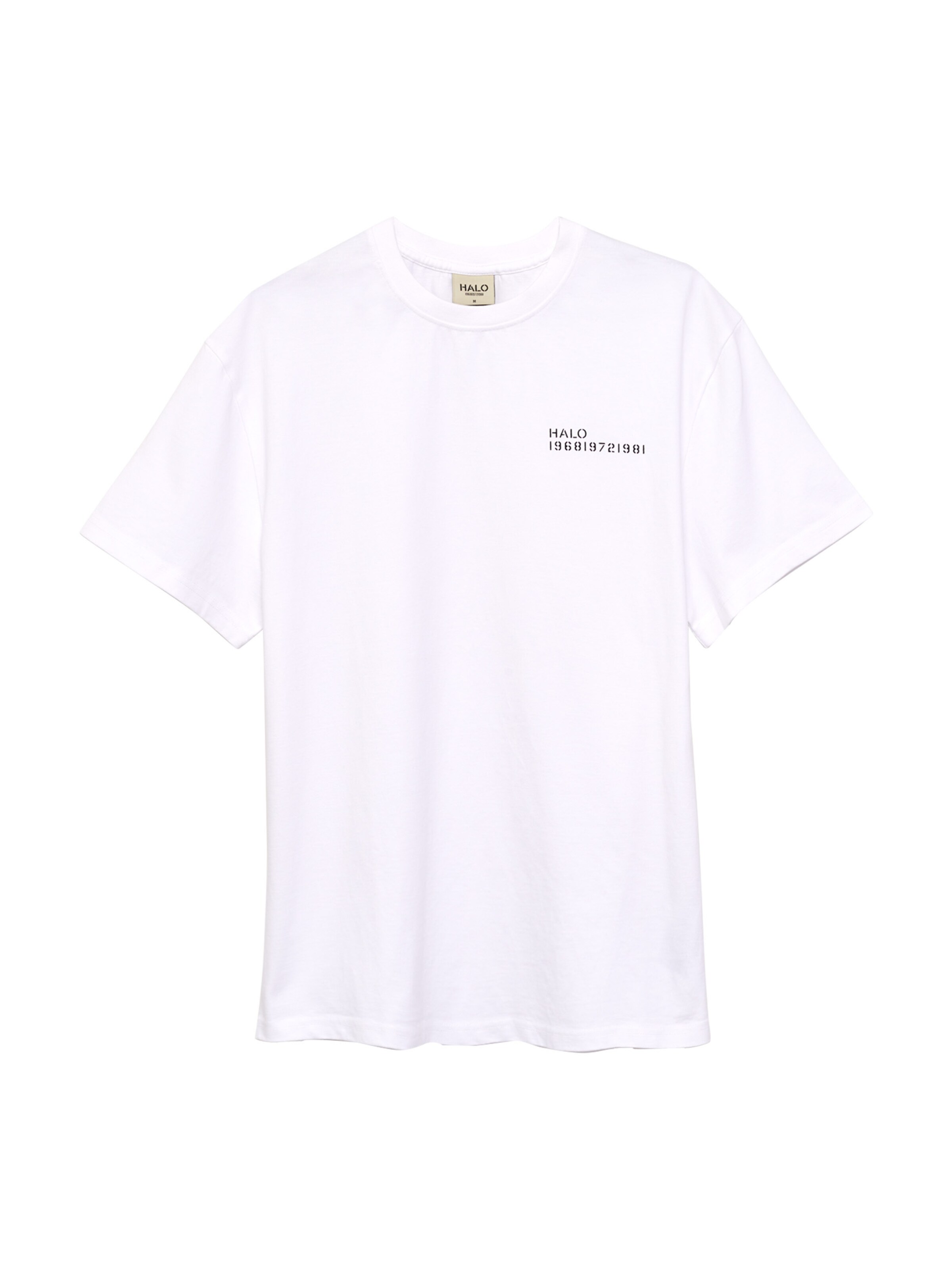 HALO T-Shirt 'Essential' in Weiß: Vorderseite