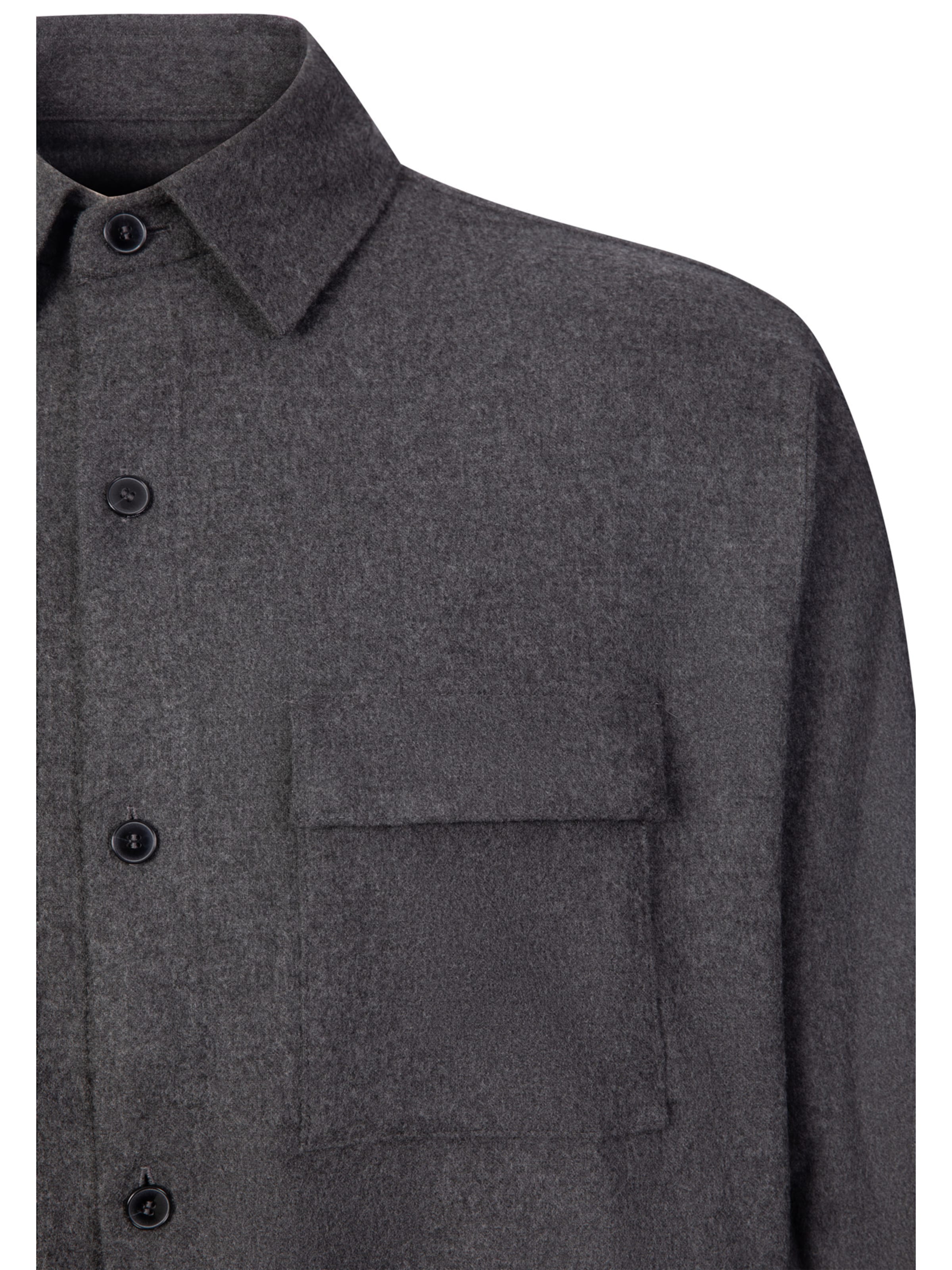 Regular fit Camicia di Karl Lagerfeld in grigio: frontale