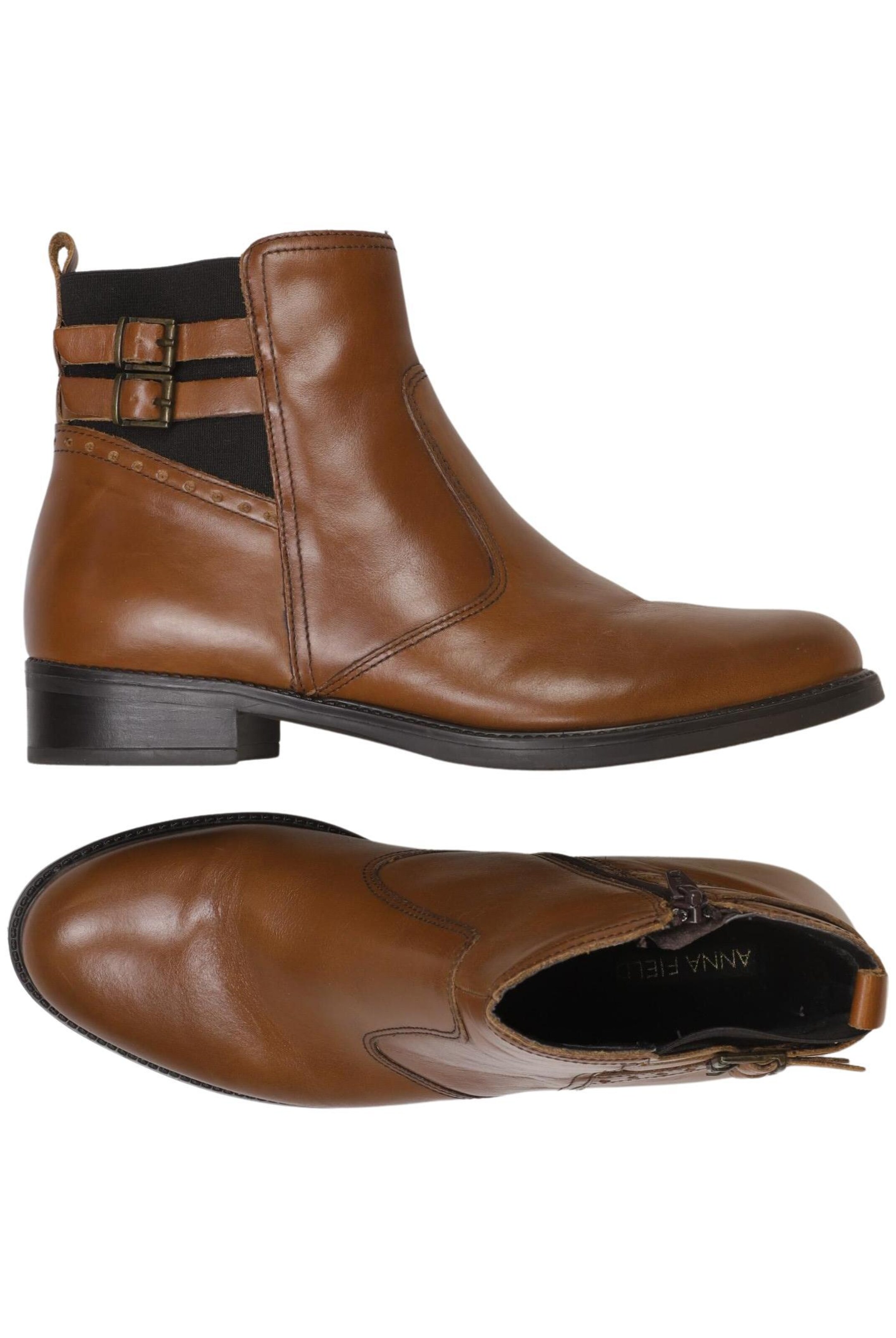 Anna Field Dress Boots in 39 in Brown: front