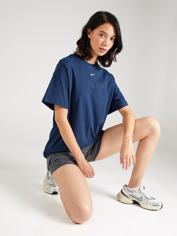 Nike Sportswear Μπλουζάκι 'Essentials' σε μπλε