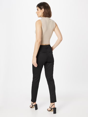 Regular Pantalon chino 'Caya' CULTURE en noir