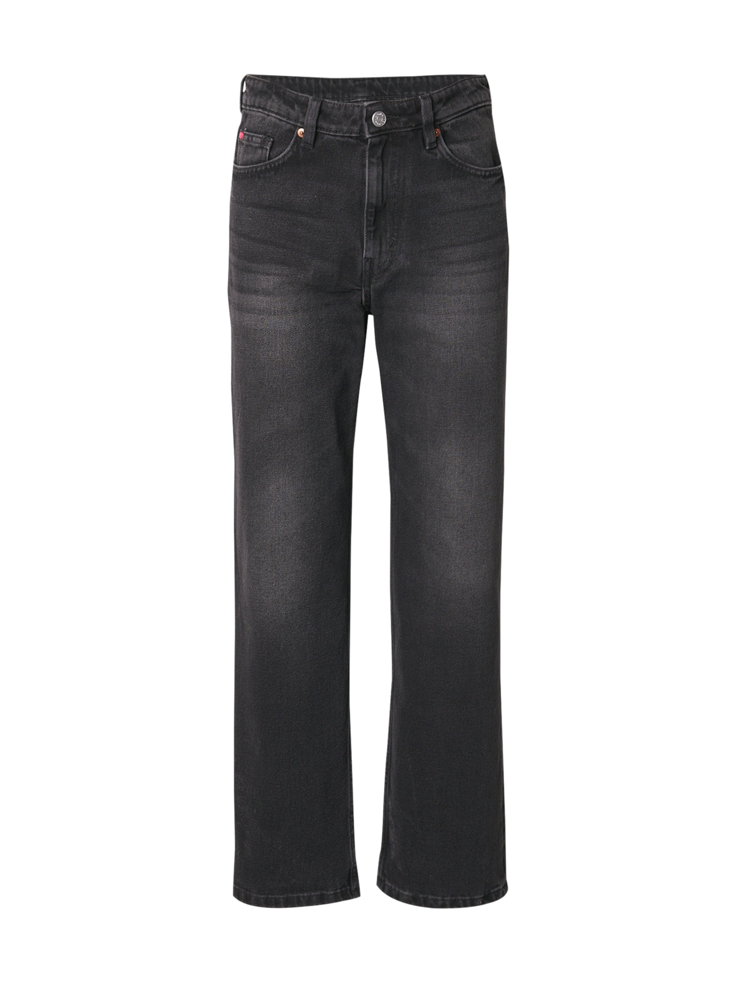 Monki Loose fit Jeans in Black: front