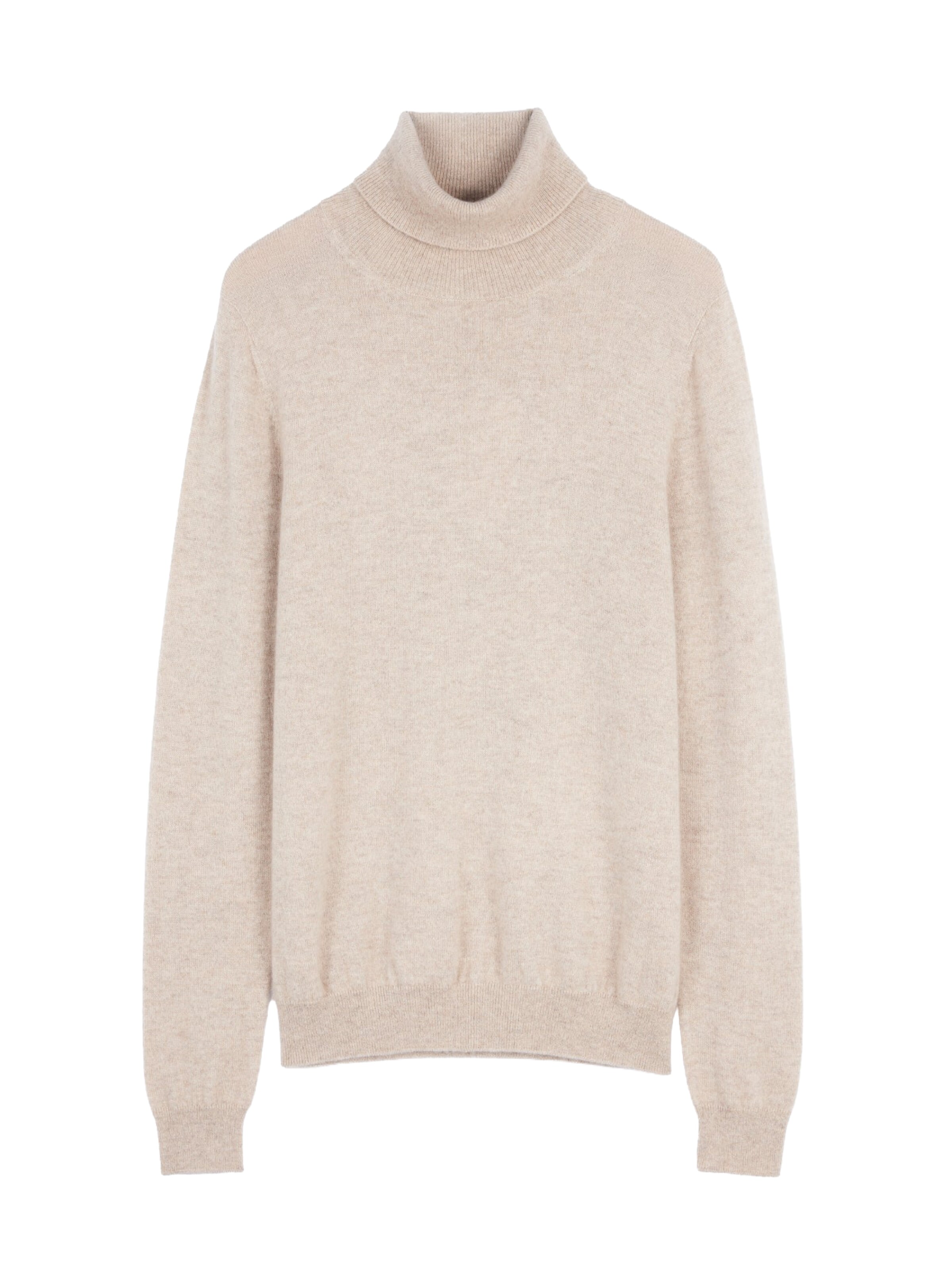 GOBI Cashmere Trui in Beige: voorkant