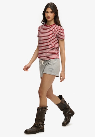 Regular Pantalon 'Athletic Essentials' Superdry & Co en gris