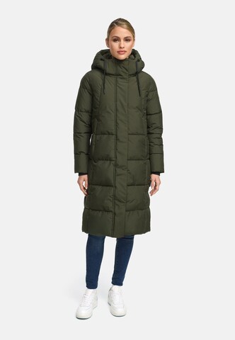 MARIKOO Winter coat 'Chumanii XVI' in Green