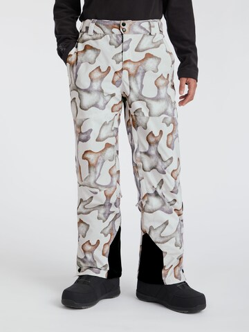 O'NEILL Loose fit Outdoor Pants in Beige: front