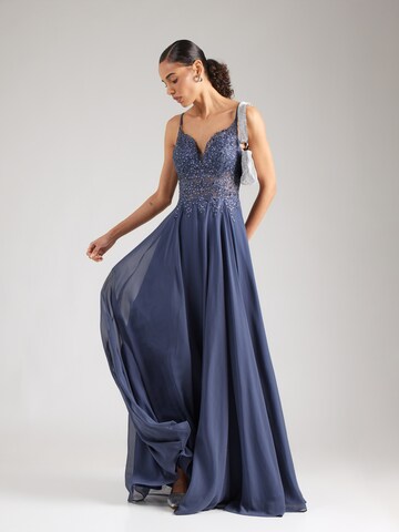 MAGIC NIGHTS Вечерна рокля в синьо