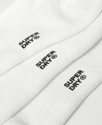 Chaussettes Superdry en blanc