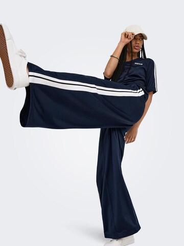 Wide Leg Pantalon 'ONLSports' ONLY en bleu