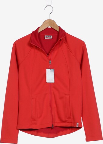 ESPRIT Sweatshirt & Zip-Up Hoodie in L in Red: front