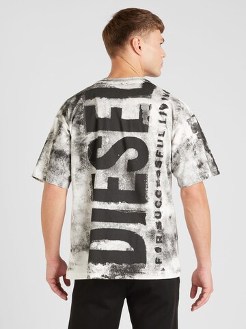 DIESEL - Camiseta en gris