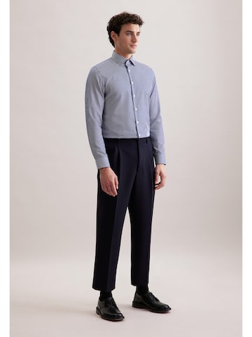 Coupe regular Chemise business SEIDENSTICKER en bleu