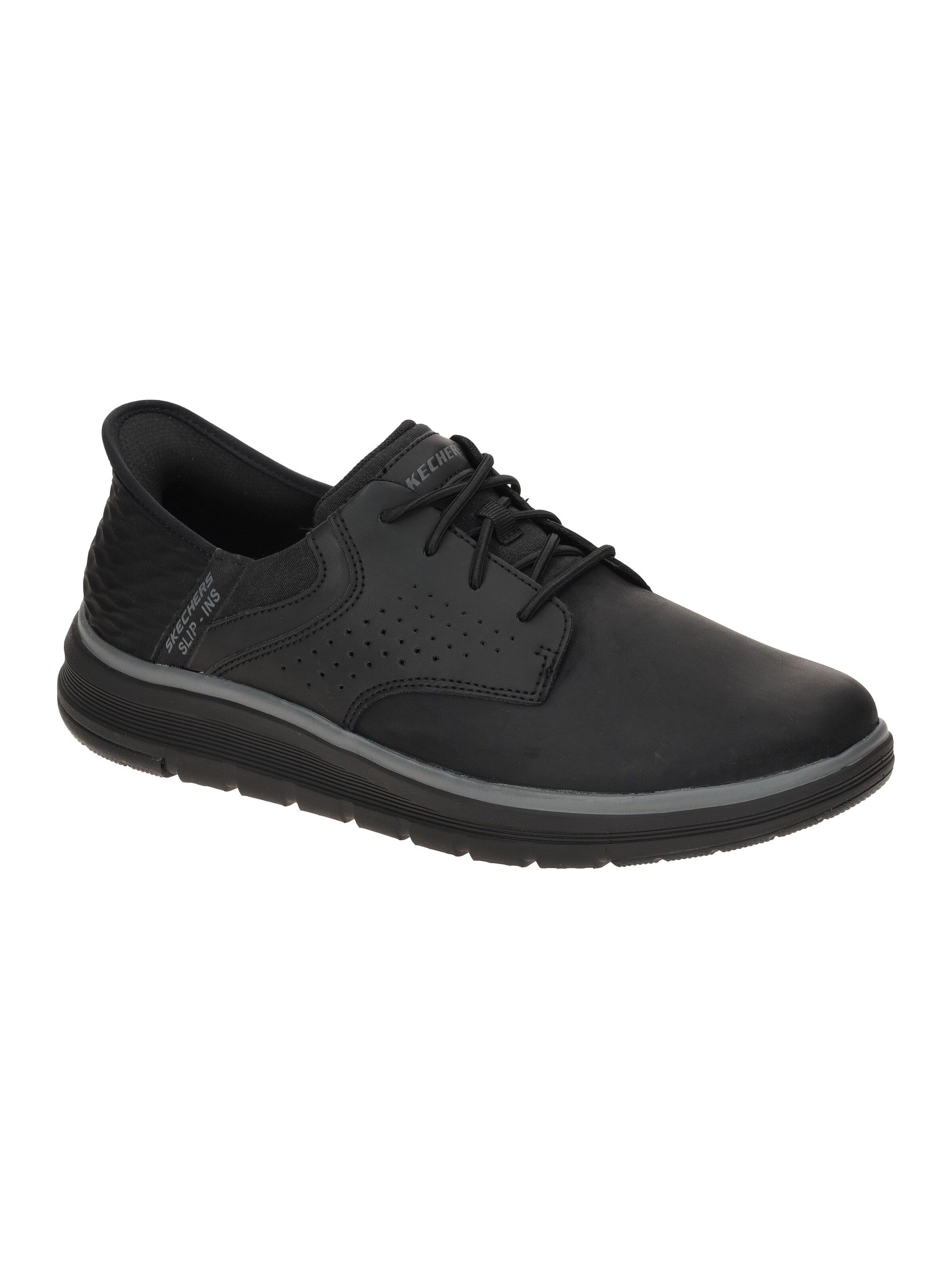 SKECHERS Slippers in Black: front