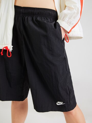 Nike Sportswear Lużny krój Spodnie w kolorze czarny