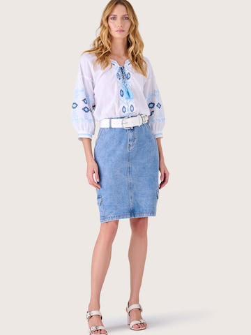 Camomilla Rok in Blauw