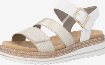 Sandalo di REMONTE in beige: frontale