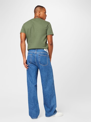 Calvin Klein Jeans Voľný strih Džínsy '90's' - Modrá