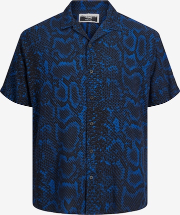 Camicia 'UNNATURAL' di JACK & JONES in blu: frontale