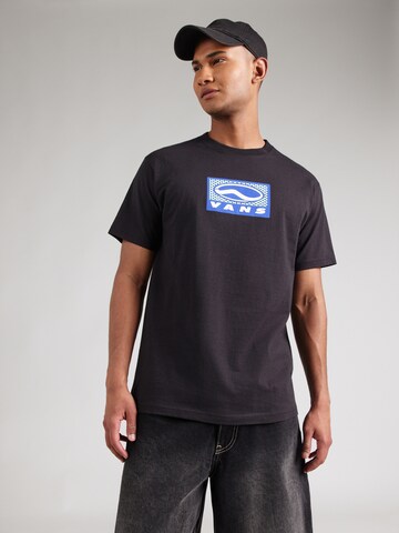 VANS Футболка в Черный: спереди