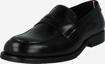 Slipper di TOMMY HILFIGER in nero: frontale